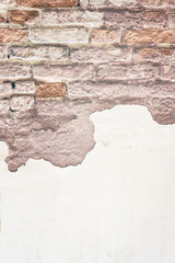 Stone old wall background with large-sized stones close-up