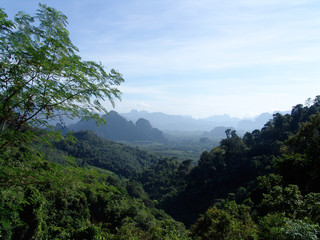 view of mountains