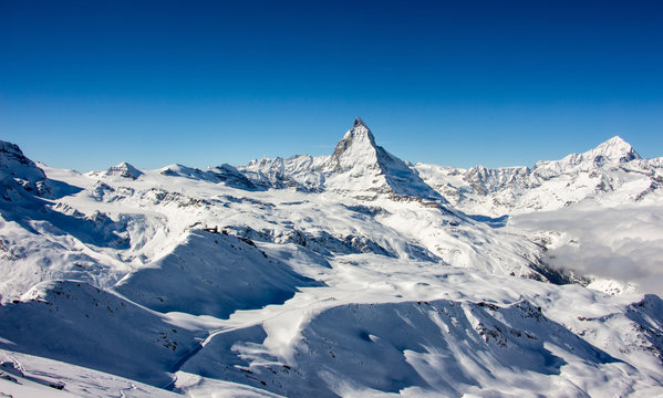 Panorama Matterhorn, Gletscher, Gornergrat © Andreas