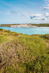 Es Grau Village in Minorca, Spain.