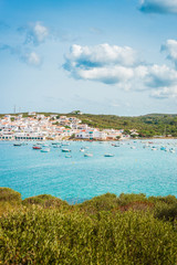 Es Grau Village in Minorca, Spain.