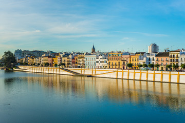Betis Street in Seville, Andalusia, Seville