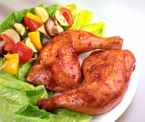 GLAZED DUCK LEGS