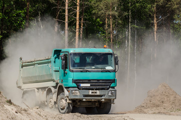 TRUCK - The vehicle on construction site   © Wojciech Wrzesień