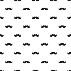 Germany mustache pattern seamless vector repeat geometric for any web design
