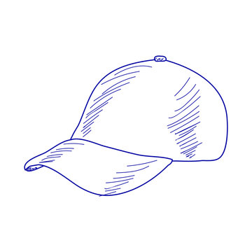 sketch baseball cap