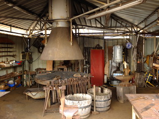 l'Hermione-atelier forgerons-Rochefort-Charente Maritime-France