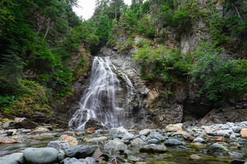 Coastal BC waterfall