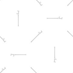 Modern walking stick pattern seamless vector repeat geometric for any web design