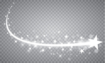 Abstract Falling Star  © exvanesko