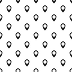 Fixation pin pattern seamless vector repeat geometric for any web design