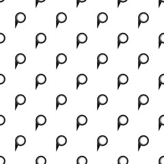 Navigation pin pattern seamless vector repeat geometric for any web design