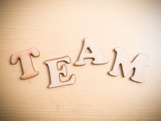 Team, Motivational Words Quotes Concept