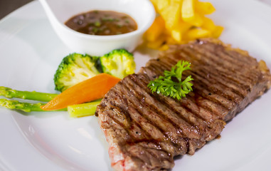 White meat steak