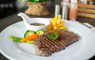 White meat steak