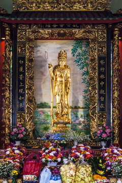 Kuan Yim Shrine in Chinatown Bangkok