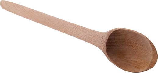 Wooden kitchen spoon