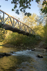 Fototapeta premium bridge over the river