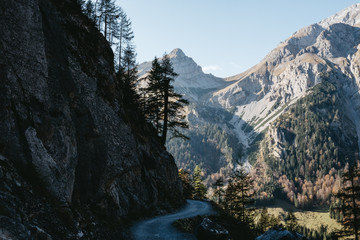 Alpine landscape in Tyrol, Austria (Karwendel)