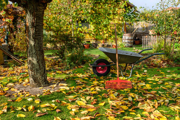  Herbst - Gartenarbeit
