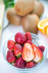 fresh strawberry, health fruit