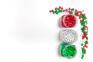 Christmas colors Mix Chocolate Candy