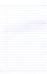 Notebook line Paper Background