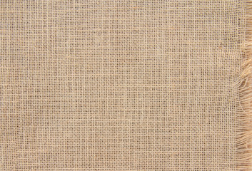 Brown Burlap background and texture