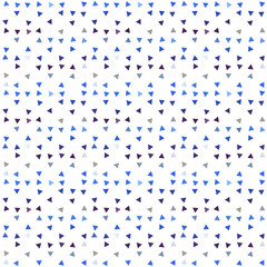 Abstract seamless pattern background with multi-colored varied triangles.
