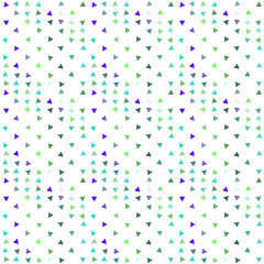 Abstract seamless pattern background with multi-colored varied triangles.