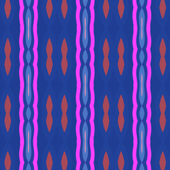 Seamless background pattern with a variety of multicolored lines.