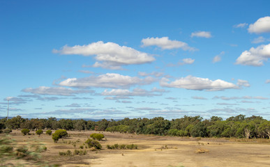 Fototapeta na wymiar Perth outback landscape