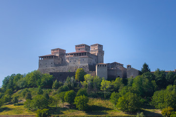 Fototapeta na wymiar Parma castle, Italy