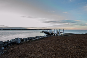 Fototapeta premium Bunbury Landscape Australind after sunset