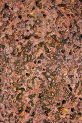surface of the stone, laterite