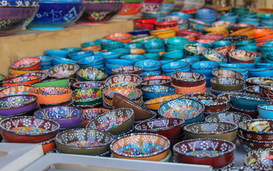 Colorful small bowls