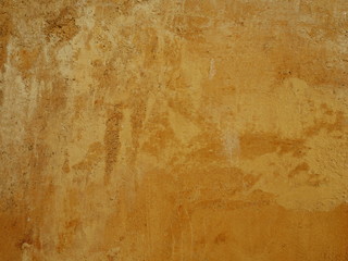 vintage yellow concrete wall texture background