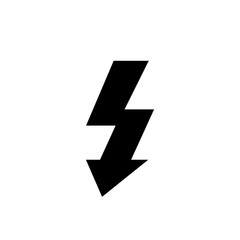 Lightning modern icon