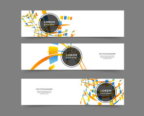 Web banner templates