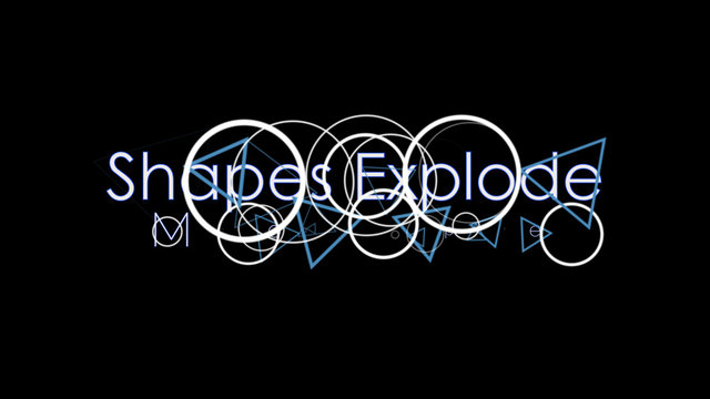 Shapes Explode Title