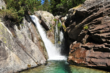 Agua del pirineo