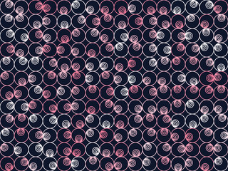 背景　パターン　ランダム　円　幾何