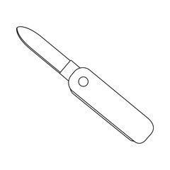 Isolated object of mountaineering and peak logo. Collection of mountaineering and camp stock vector illustration.