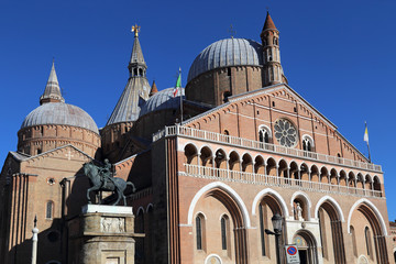 The Basilica of San Antonio in Padua, Italy