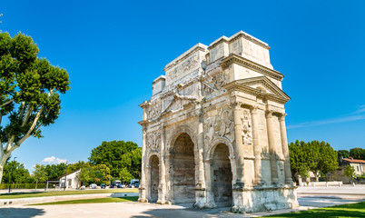 Obraz na płótnie Canvas The Triumphal Arch of Orange, France