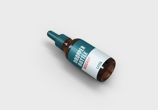 Dropper Bottle Mockup