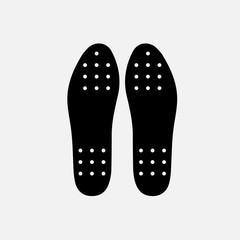 Illustration and icon of insole