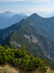 Wanderung vom Heimgarten zum Herzogstand über den Grat - Kochelsee / Walchensee
