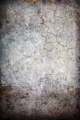 Cracked texture vignette background
