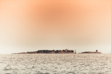 Obraz premium Seascape Christiansoe island Bornholm Denmark